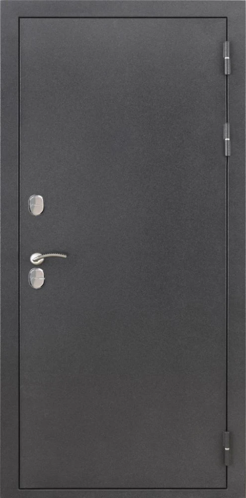 Входная дверь ДвериПРО Термо серебро ФЛ-707 (10мм, Белый софт) DPRO225993 внешняя сторона